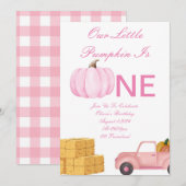 Birthday Party Invitation Kaart (Voorkant / Achterkant)