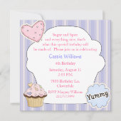 Birthday Party Invitation Kaart (Voorkant)