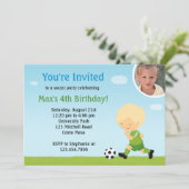 Birthday Party Invitation Kaart (Staand voorkant)