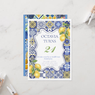 Birthday Party Invitation Kaart