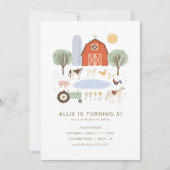 Birthday Party Invitation Kaart (Voorkant)