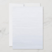 Birthday Party Invitation Kaart (Achterkant)