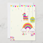 Birthday Party Invitation Kaart (Achterkant)