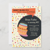 Birthday Party Invitation Kaart (Voorkant)