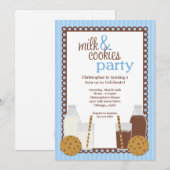 Birthday Party Invitation Kaart (Voorkant / Achterkant)