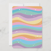 Birthday Party Invitation Kaart (Achterkant)