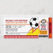 Birthday Party Invitation Kaart (Voorkant)