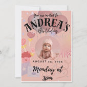 Birthday Party Invitation Kaart (Voorkant)