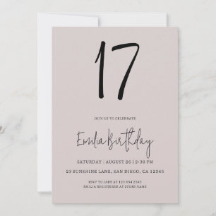 Birthday Party Invitation Kaart