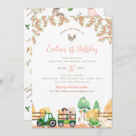 Birthday Party Invitation Kaart