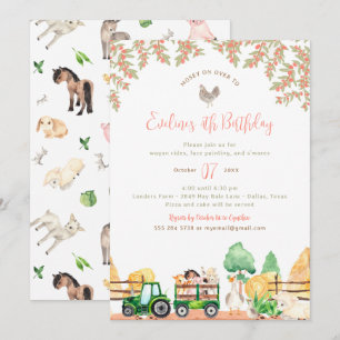 Birthday Party Invitation Kaart