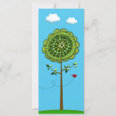 Birthday Party Invitation Sjabloon Kaart (Voorkant)