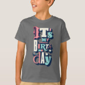 Birthday Party Invitation T-shirt (Voorkant)
