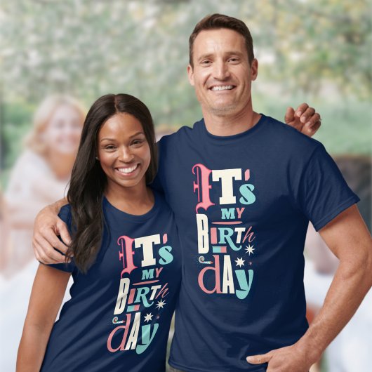 Birthday Party Invitation T-shirt