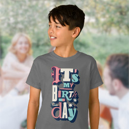 Birthday Party Invitation T-shirt