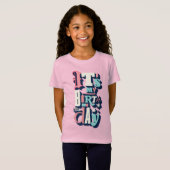 Birthday Party Invitation T-shirt (Voorkant volledig)