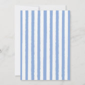 Birthday Party Invitation van Clown Holding Sign Kaart (Achterkant)