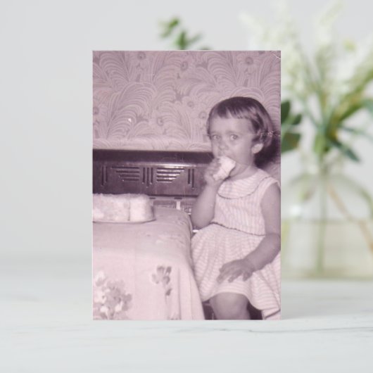 Birthday Party Invitations  foto Kaart (Staand voorkant)