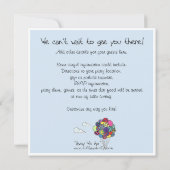 Birthday Party Invitations Kaart (Achterkant)