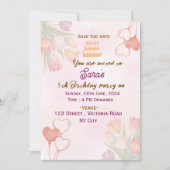 Birthday Party Invitations Kaart (Voorkant)
