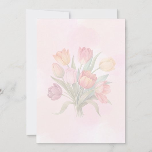 Birthday Party Invitations Kaart (Achterkant)