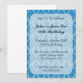 Birthday Party Invitations Kaart (Voorkant / Achterkant)