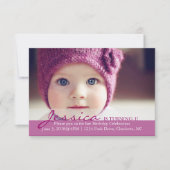 Birthday Party Invite | Draaien 1! Kaart (Voorkant)