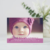 Birthday Party Invite | Draaien 1! Kaart (Staand voorkant)