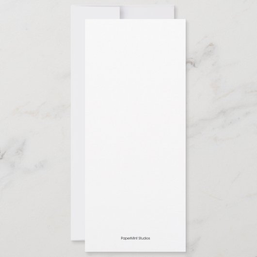 Birthday Party Invite | Thema II van 80 |haar Kaart (Achterkant)