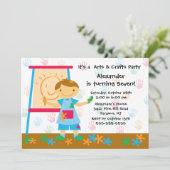 Birthday Party Kaart (Staand voorkant)