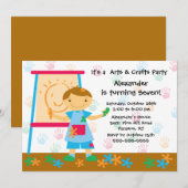 Birthday Party Kaart (Voorkant / Achterkant)