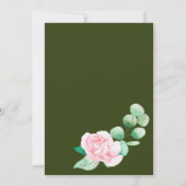 Birthday Party. Kaart (Achterkant)