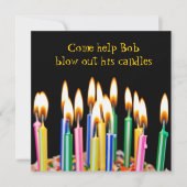 Birthday Party Kaart (Voorkant)