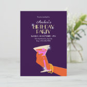 BIRTHDAY PARTY KAART (Staand voorkant)