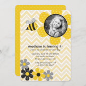 Birthday Party Kaart (Voorkant / Achterkant)