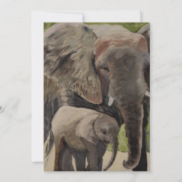 Birthday party kaart