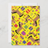 Birthday Party Kind voor paarden Kaart (Achterkant)