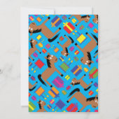 Birthday Party Kind voor paarden Kaart (Achterkant)