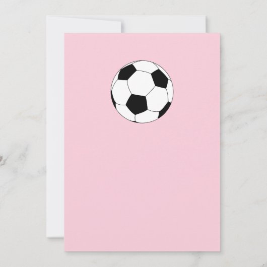 Birthday Party kinder uitnodiging aanpasbaar (Achterkant)