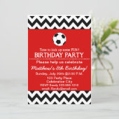 Birthday Party kinder uitnodiging aanpasbaar (Staand voorkant)