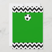 Birthday Party kinder uitnodiging aanpasbaar (Achterkant)