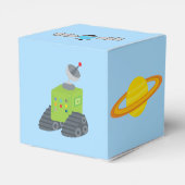 Birthday Party Kool Astronaut Rocket Shiket Kids Bedankdoosjes (Achterkant)