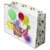 Birthday Party Large Cadeautasje (Achterkant Gekanteld)