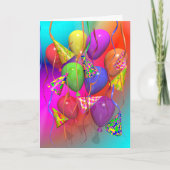 Birthday Party Life Kaart (Voorkant)