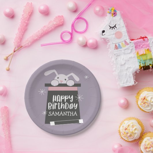 Birthday Party (Magic Show Childrens) Papieren Bordje (Feest)