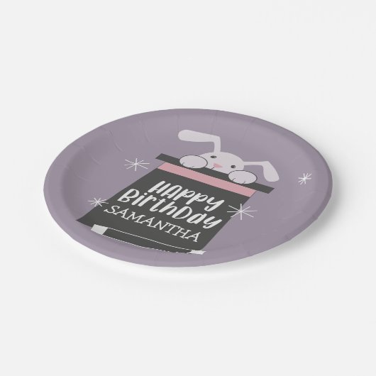 Birthday Party (Magic Show Childrens) Papieren Bordje (Gekanteld)