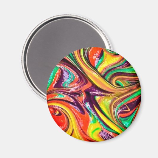 Birthday Party Magneet (Voorkant / Achterkant)