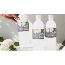 Birthday Party Mason Jars String Lights Flowers