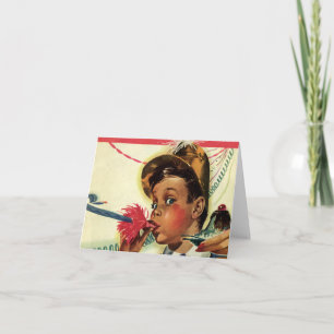 Birthday Party, Meisje met geluidsmaker Kaart