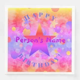Birthday Party Napkins design HAMbyWG Servet